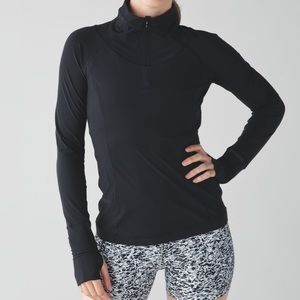 Lululemon Sunaway Runaway 1/2 Zip swim fabric NWOT